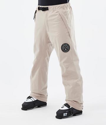Beige Men's Dope Blizzard Ski Pants | NZ_D1875
