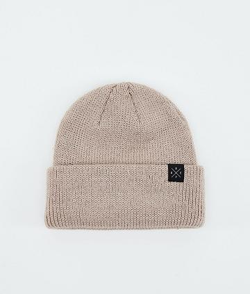 Beige Men's Dope Drifter II Beanies | NZ_D1388