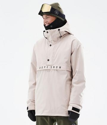 Beige Men's Dope Legacy Ski Jackets | NZ_D1840
