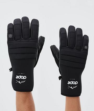 Black Men's Dope Ace Snowboard Gloves | NZ_D1950