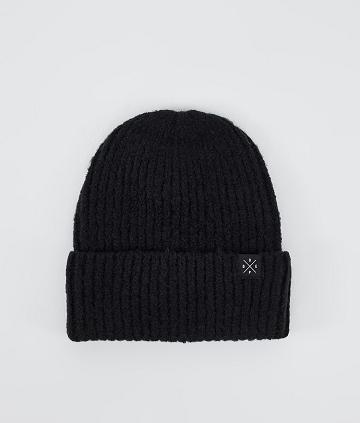 Black Men's Dope Chunky Beanies | NZ_D1112