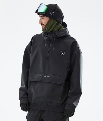 Black Men's Dope Cyclone Snowboard Jackets | NZ_D1245