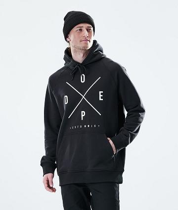 Black Men's Dope Daily Hoodies | NZ_D1612