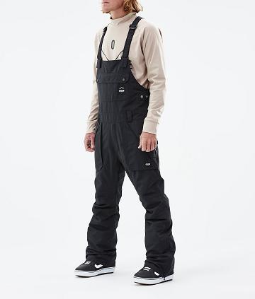 Black Men's Dope Notorious B.I.B Snowboard Pants | NZ_D1113