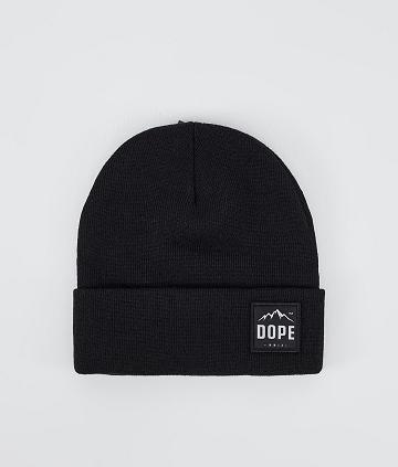 Black Men's Dope Paradise Beanies | NZ_D1584
