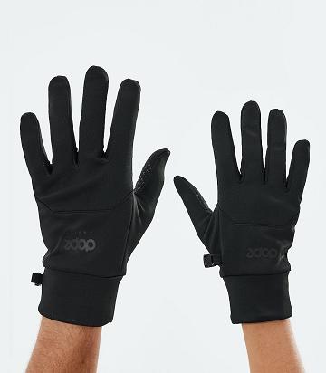 Black Men's Dope Power Snowboard Gloves | NZ_D1754