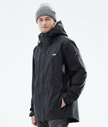 Black Men's Dope Ranger Light Outdoor Jackets | NZ_D1960