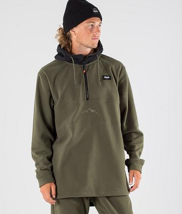 Black / Olive Men's Dope Loyd Fleece | NZ_D1687