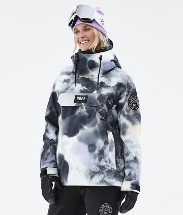 Black Purple Women's Dope Blizzard W Snowboard Jackets | NZ_D1111