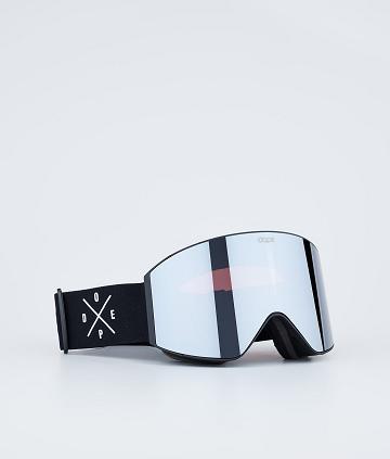 Black / Silver Men's Dope Sight Goggles | NZ_D2359