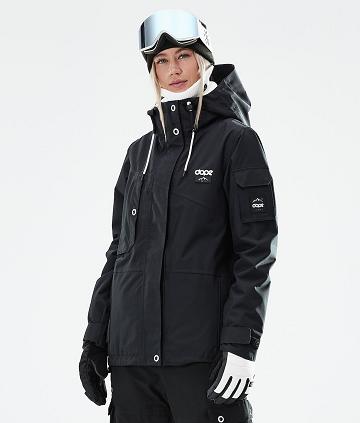 Black Women's Dope Adept W 2021 Ski Jackets | NZ_D2495