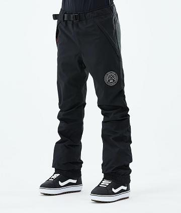 Black Women's Dope Blizzard W 2021 Snowboard Pants | NZ_D2377