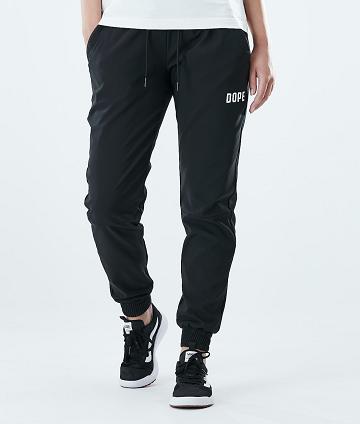 Black Women's Dope Flight W Outdoor Pants | NZ_D1813