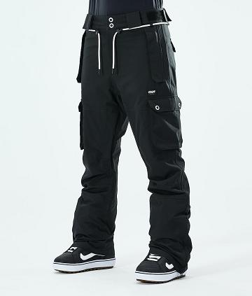 Black Women's Dope Iconic W 2021 Snowboard Pants | NZ_D1385