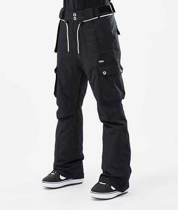 Black Women's Dope Iconic W Snowboard Pants | NZ_D1820