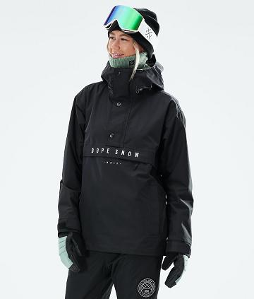 Black Women's Dope Legacy W 2021 Ski Jackets | NZ_D1348