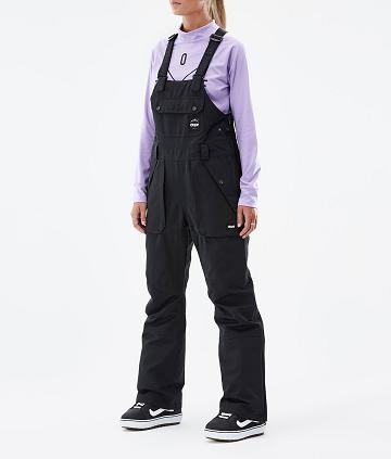 Black Women's Dope Notorious B.I.B W Snowboard Pants | NZ_D1976