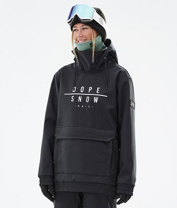 Black Women's Dope Wylie W Ski Jackets | NZ_D1352