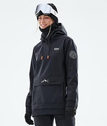 Black Women's Dope Wylie W Ski Jackets | NZ_D1392