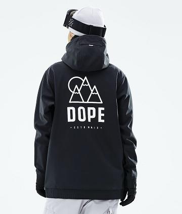 Black Women's Dope Yeti 2021 Ski Jackets | NZ_D1975