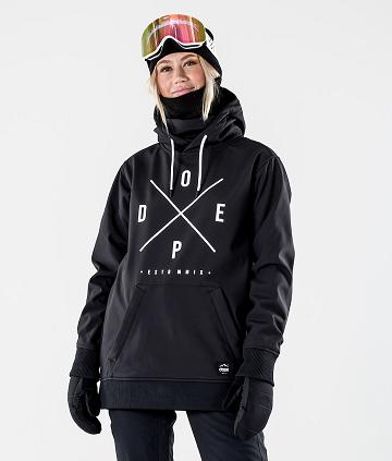 Black Women's Dope Yeti W 10k Ski Jackets | NZ_D1743