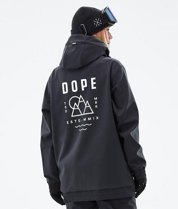 Black Women's Dope Yeti W Ski Jackets | NZ_D2100
