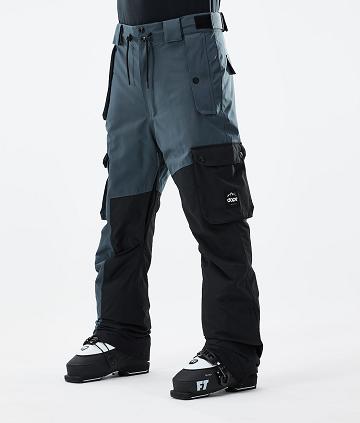 Blue / Black Men's Dope Adept 2021 Ski Pants | NZ_D1690
