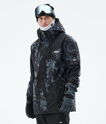 Blue Men's Dope Adept 2021 Snowboard Jackets | NZ_D1906