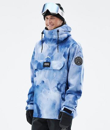 Blue Men's Dope Blizzard Snowboard Jackets | NZ_D1833