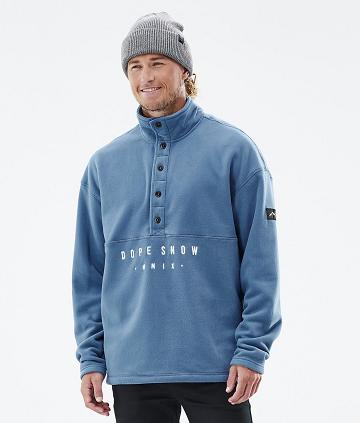 Blue Men's Dope Comfy Fleece | NZ_D1567