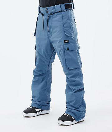 Blue Men's Dope Iconic Snowboard Pants | NZ_D2289
