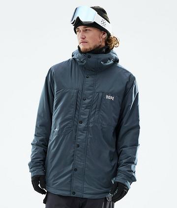 Blue Men's Dope Insulated Snowboard Jackets | NZ_D1236