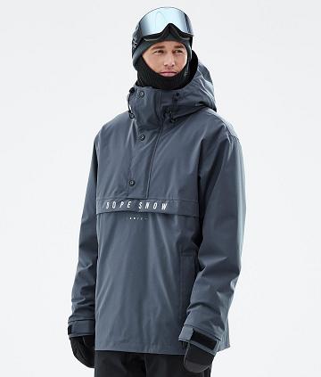 Blue Men's Dope Legacy Snowboard Jackets | NZ_D1204