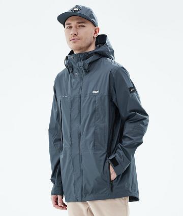 Blue Men's Dope Ranger Light Outdoor Jackets | NZ_D1252