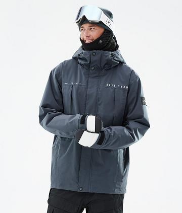 Blue Men's Dope Ranger Snowboard Jackets | NZ_D1331