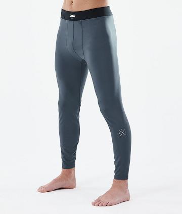 Blue Men's Dope Snuggle Base Layer Pants | NZ_D1140