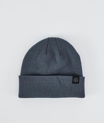 Blue Men's Dope Solitude Beanies | NZ_D2529