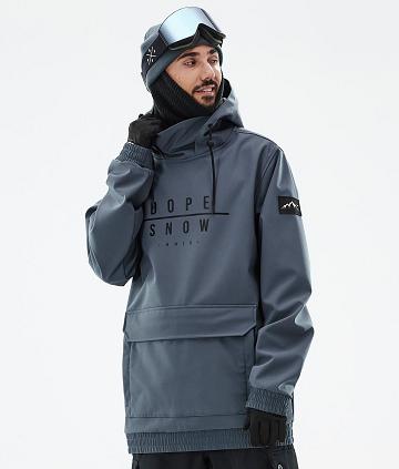 Blue Men's Dope Wylie Ski Jackets | NZ_D1656