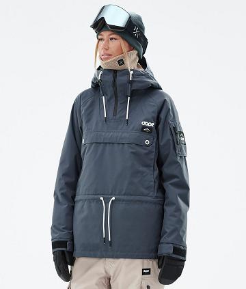 Blue Women's Dope Annok W Snowboard Jackets | NZ_D2183