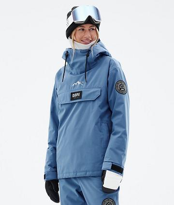 Blue Women's Dope Blizzard W Snowboard Jackets | NZ_D1060