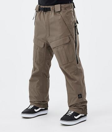 Brown Men's Dope Antek Snowboard Pants | NZ_D2408