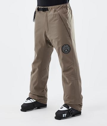 Brown Men's Dope Blizzard Ski Pants | NZ_D1593