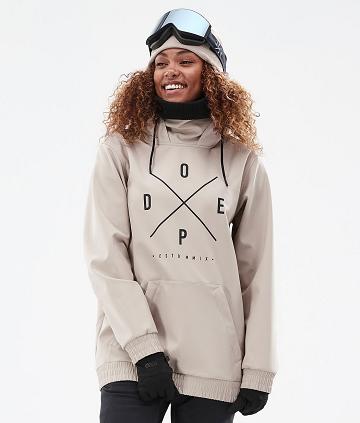Brown Women's Dope Yeti W Ski Jackets | NZ_D1129