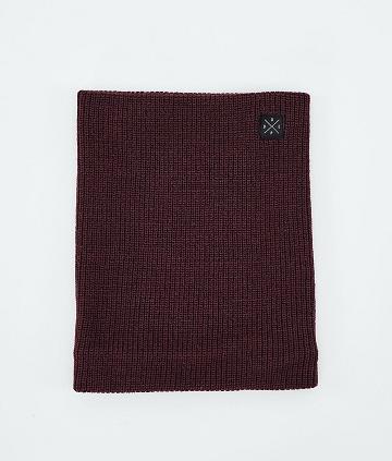 Burgundy Men's Dope 2X-UP Knitted Facemasks | NZ_D1241