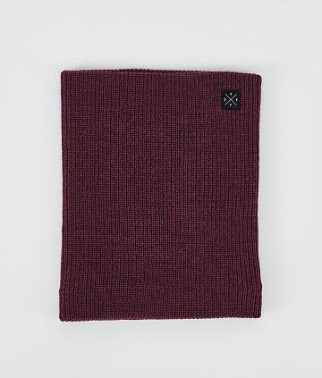 Burgundy Men's Dope 2X-UP Knitted Facemasks | NZ_D2395