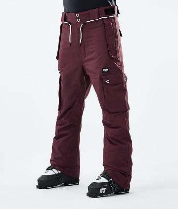 Burgundy Men's Dope Iconic 2021 Ski Pants | NZ_D1126