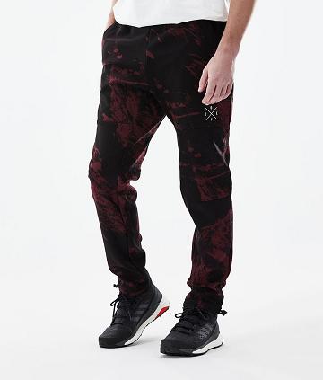 Burgundy Men's Dope Nomad Outdoor Pants | NZ_D1282