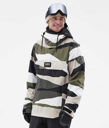 Camo Men's Dope Blizzard Snowboard Jackets | NZ_D1953