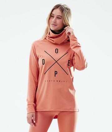 Coral Women's Dope Snuggle W Base Layer Tops | NZ_D1513