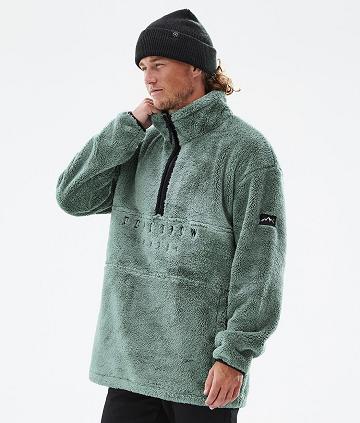 Green Men's Dope Pile Fleece | NZ_D1704
